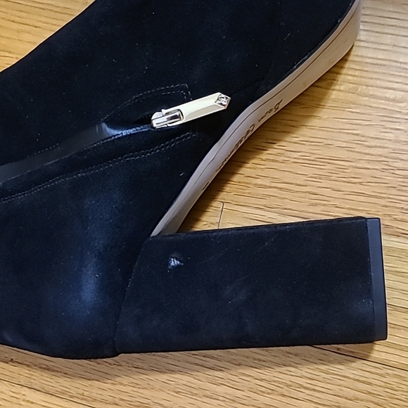 Sam Edelman Azra Black Suede platform booties - Picture 4 of 6